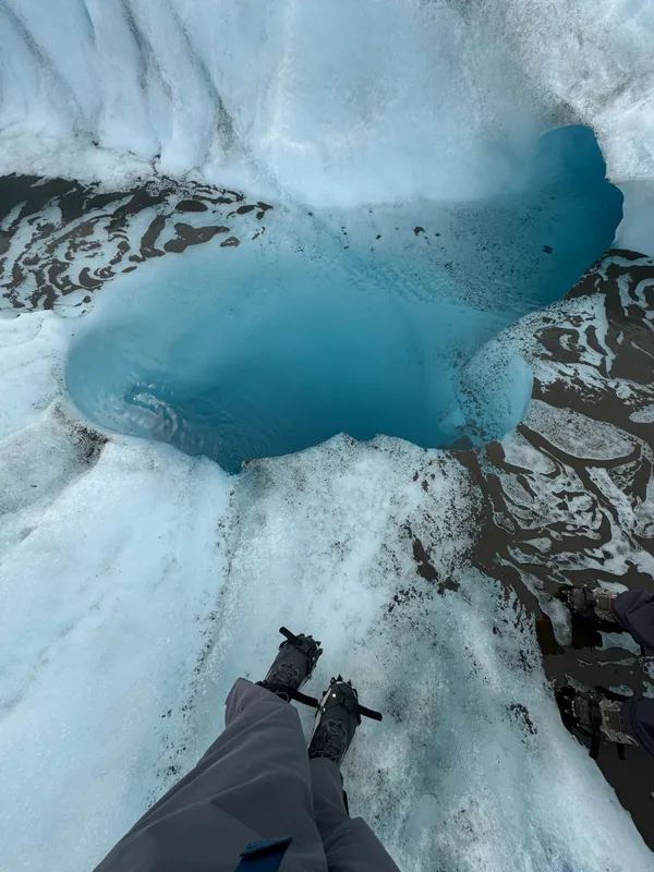 Image of Root Glacier in Alaska.